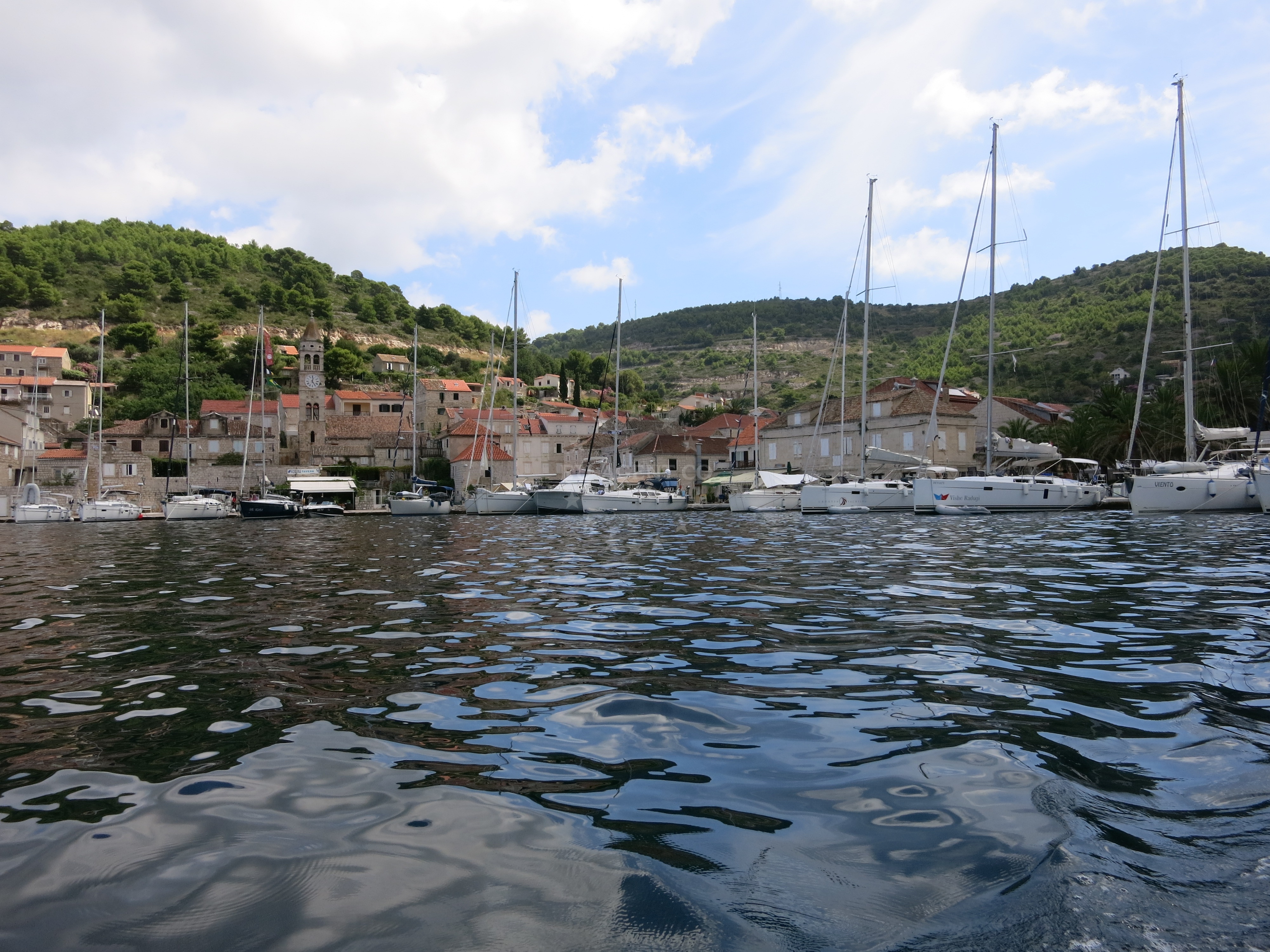 Additional view of Kut harbor in Harbour in Kut on the island Vis, Central Dalmatia, Croatia photo 8