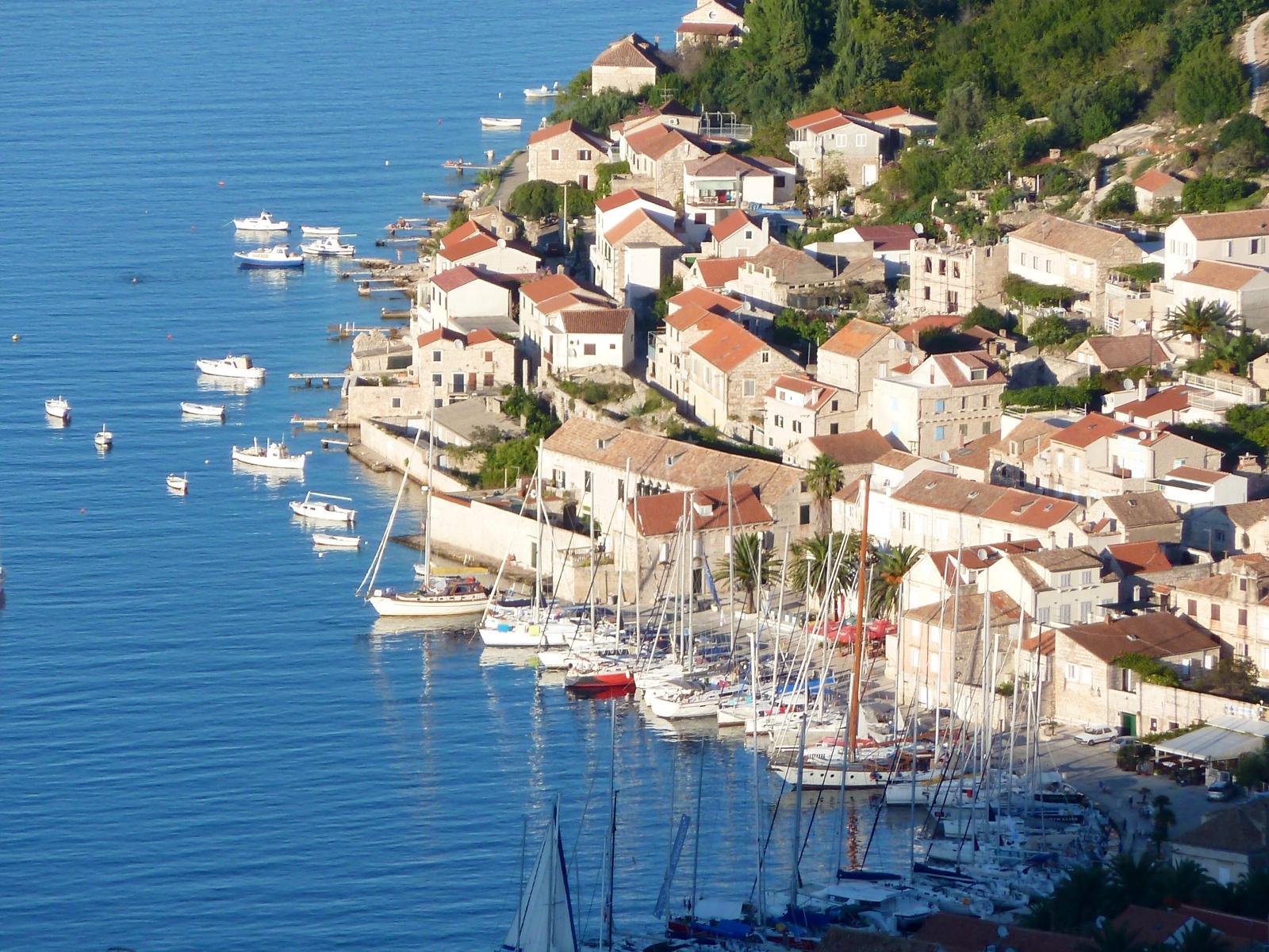 Additional view of Kut harbor in Harbour in Kut on the island Vis, Central Dalmatia, Croatia photo 9