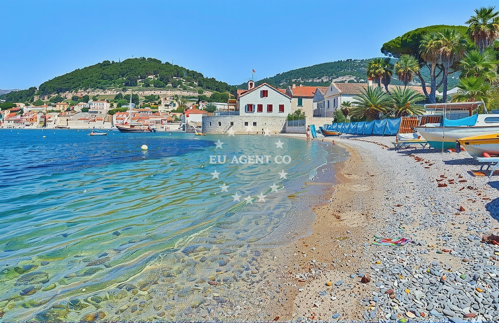 Additional view of Kut harbor in Harbour in Kut on the island Vis, Central Dalmatia, Croatia photo 11