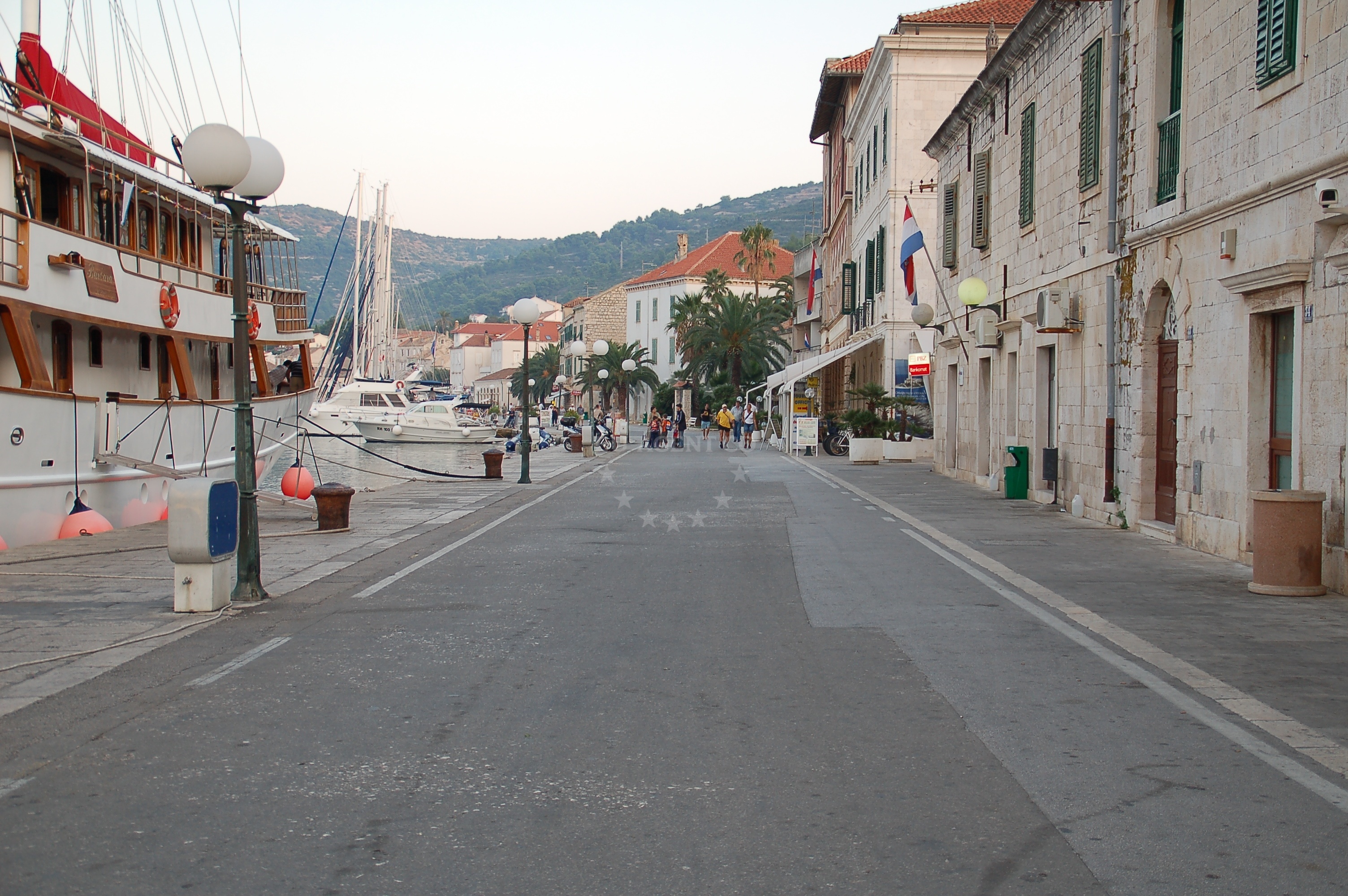 Additional view of Luka harbor in Harbour in Vis on the island Vis, Central Dalmatia, Croatia photo 7