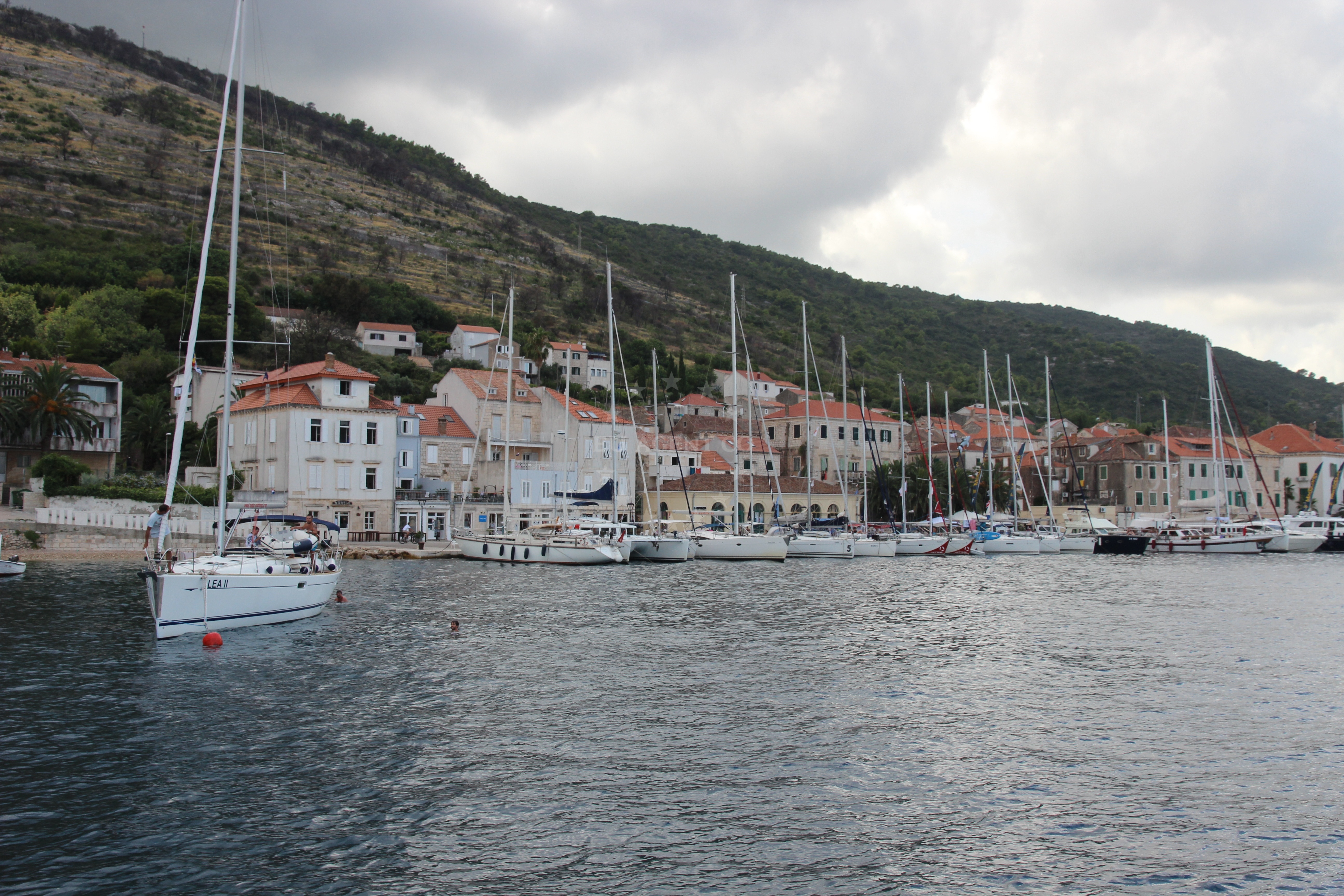 Additional view of Luka harbor in Harbour in Vis on the island Vis, Central Dalmatia, Croatia photo 8