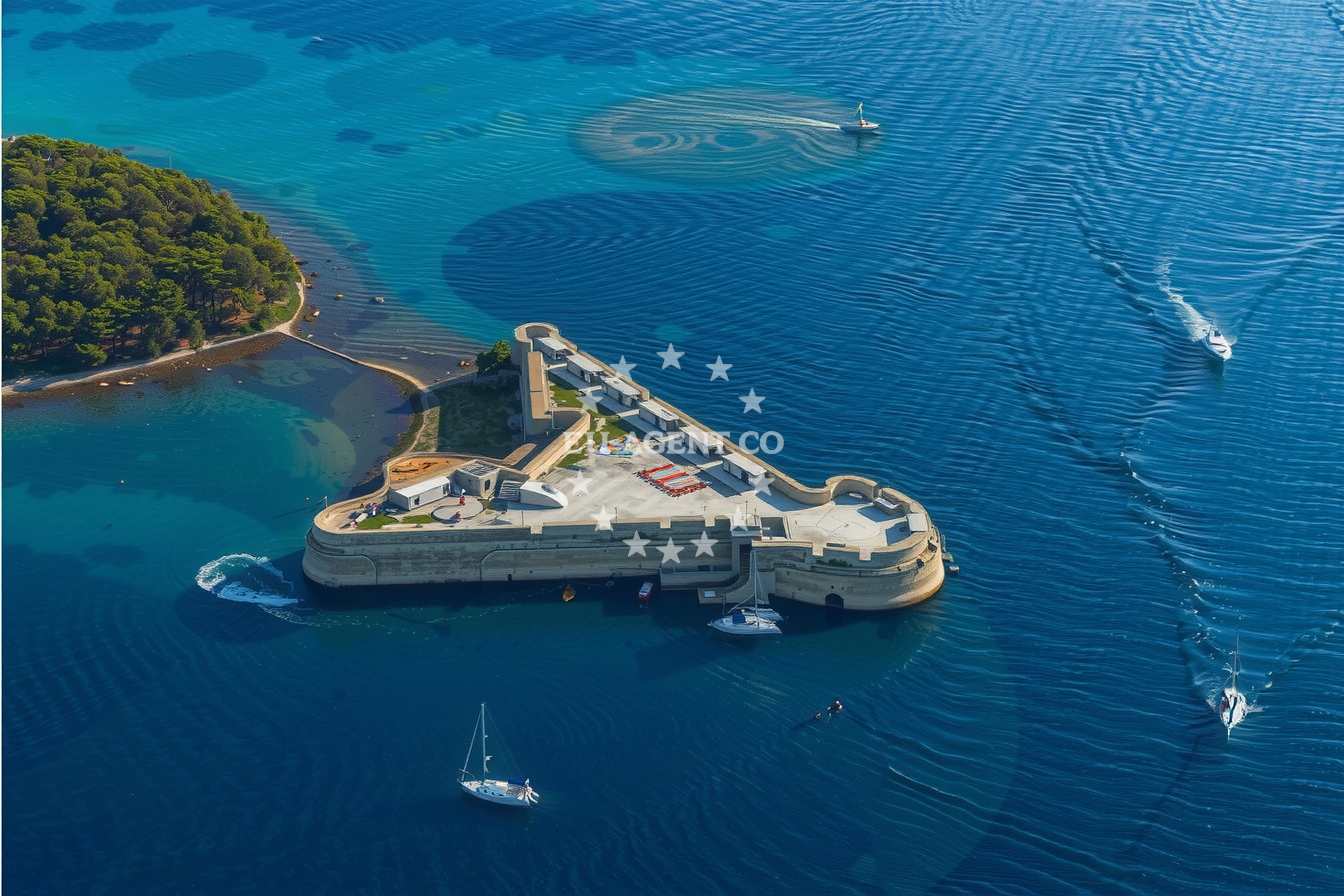 Additional view of Zablaće harbor in Harbour in Zablaće, Central Dalmatia, Croatia photo 8