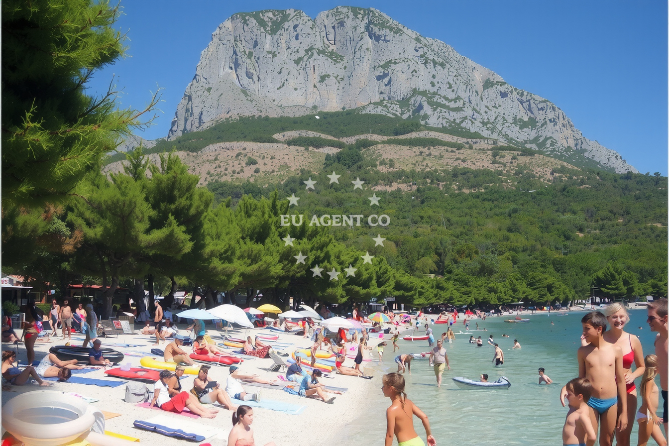 Additional view of Zaostrog harbor in Harbour in Zaostrog, Central Dalmatia, Croatia photo 6