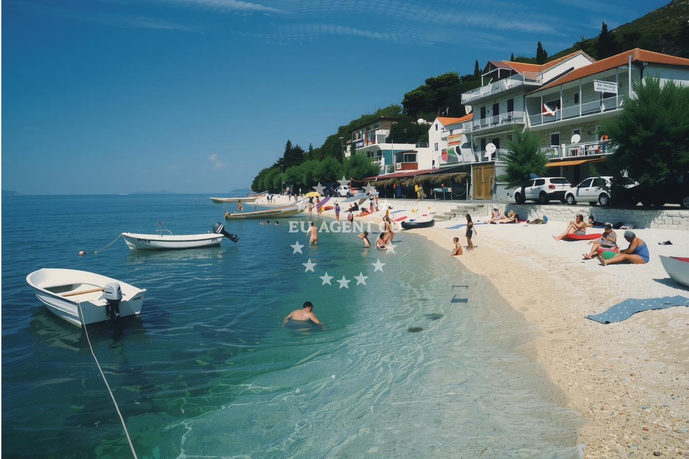 Additional view of Zaostrog harbor in Harbour in Zaostrog, Central Dalmatia, Croatia photo 7