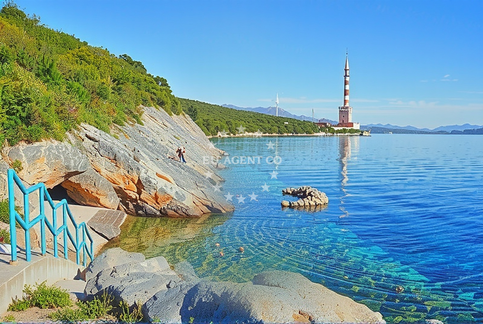 Facilities and surroundings at Bakar harbor in Harbour in Bakar, Istria and Kvarner, Croatia photo 2