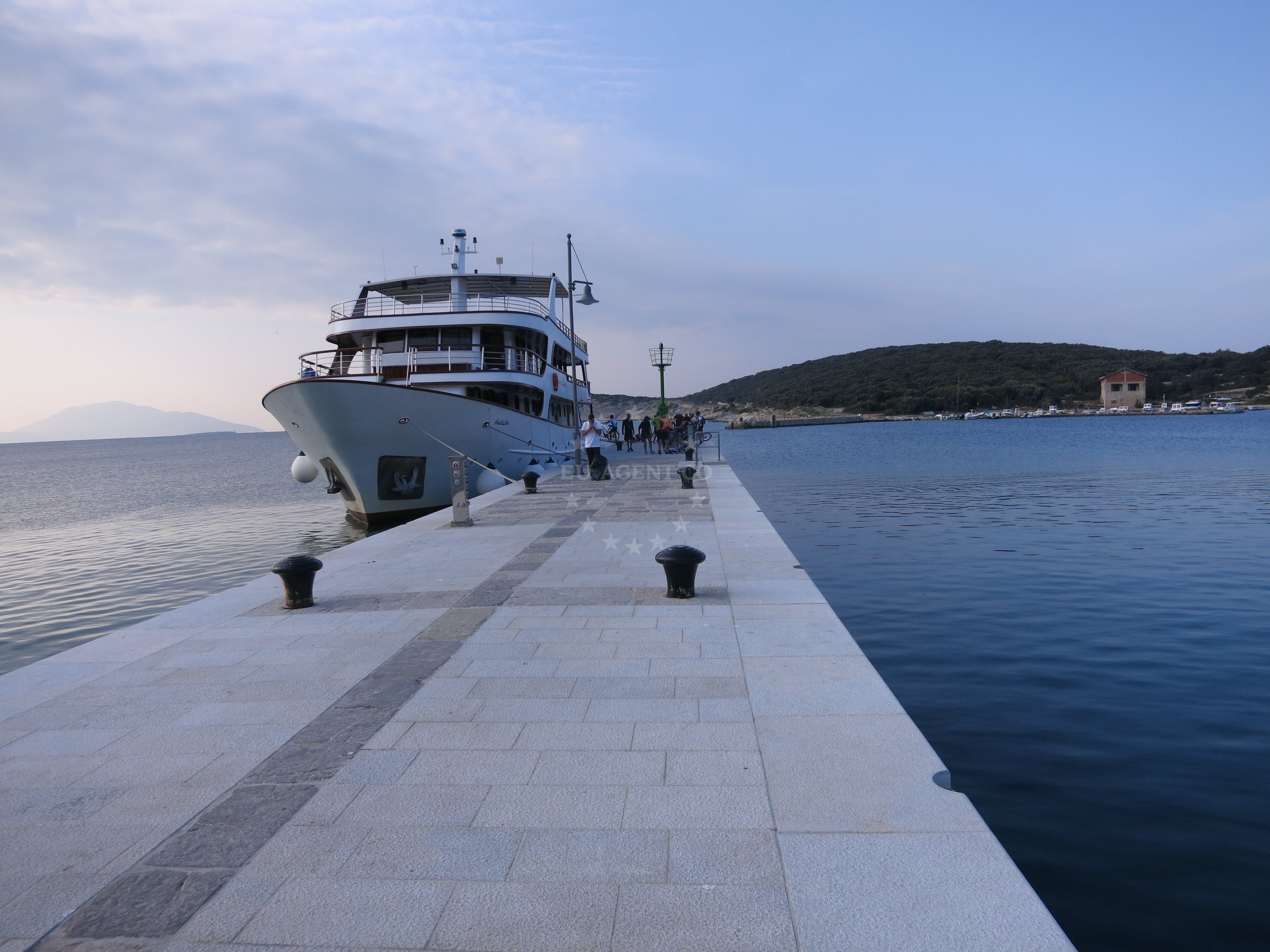 View of the harbor from the shore