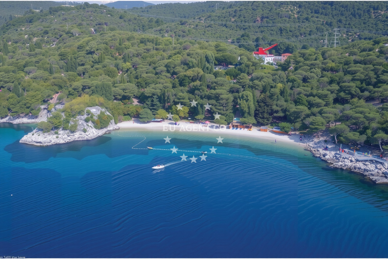 Additional view of Porozina harbor in Harbour in Porozina on the island Cres, Istria and Kvarner, Croatia photo 10