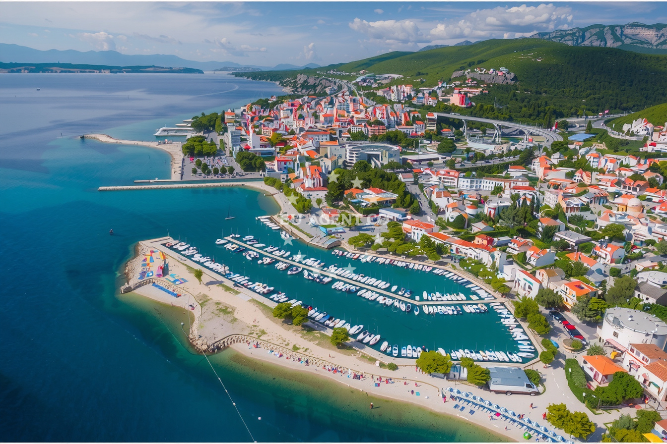 Additional view of Crikvenica harbor in Harbour in Crikvenica, Istria and Kvarner, Croatia photo 10