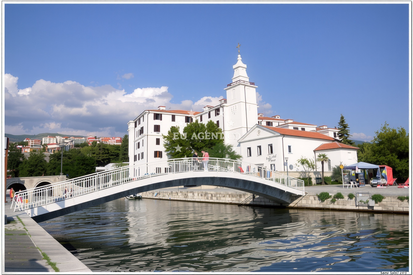 Additional view of Crikvenica harbor in Harbour in Crikvenica, Istria and Kvarner, Croatia photo 13