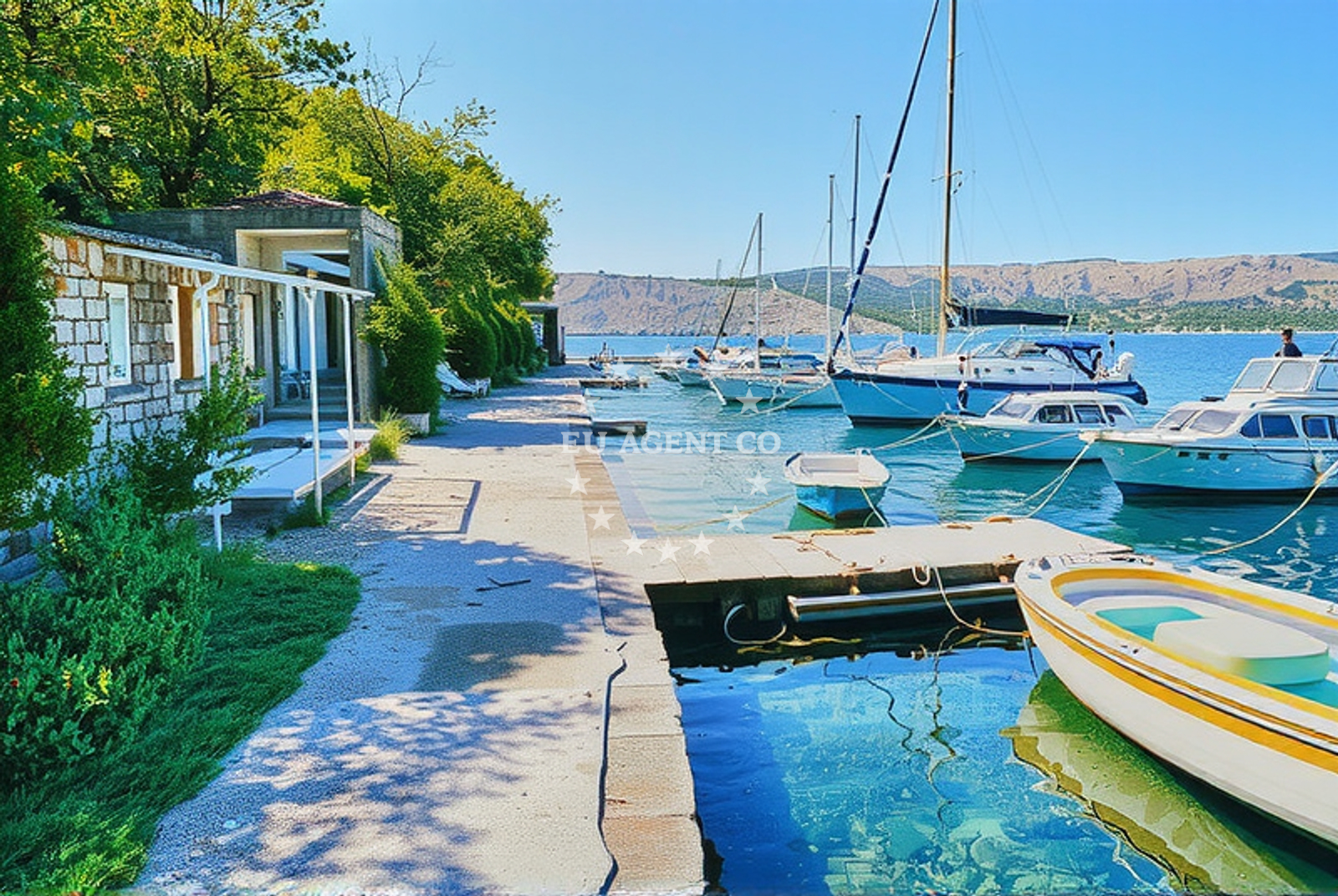 Additional view of Črešnjeva harbor in Harbour in Crisnjeva, Istria and Kvarner, Croatia photo 5