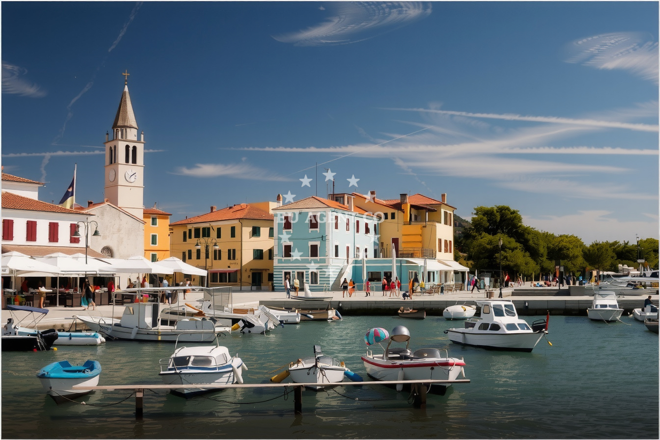 Additional view of Fažana harbor in Harbour in Fažana, Istria and Kvarner, Croatia photo 13