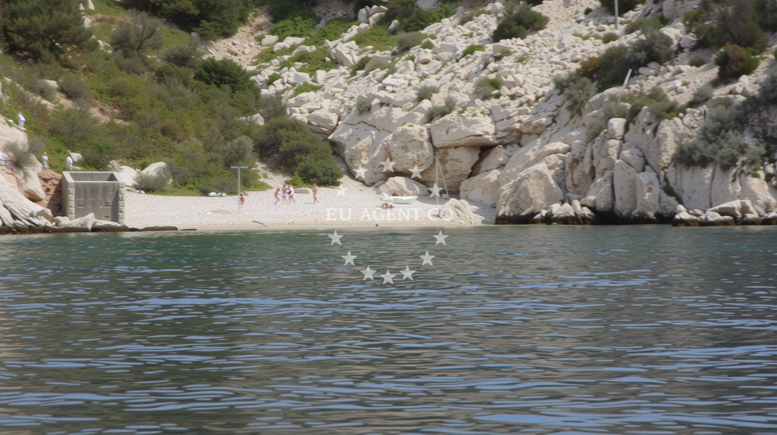 Porat Beach on Goli Otok, near Melna Harbour