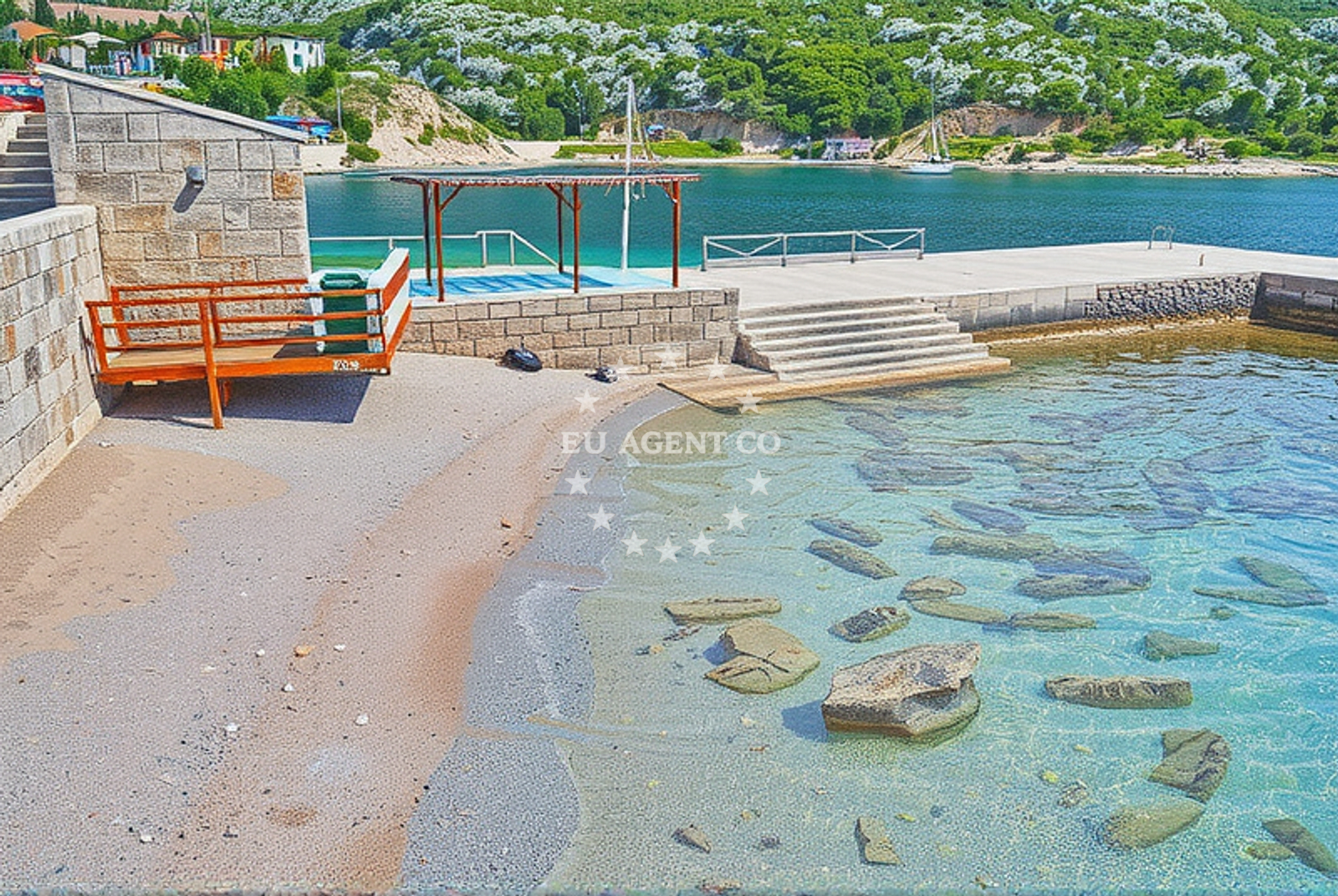 Additional view of Karlobag harbor in Harbour in Karlobag, Istria and Kvarner, Croatia photo 5