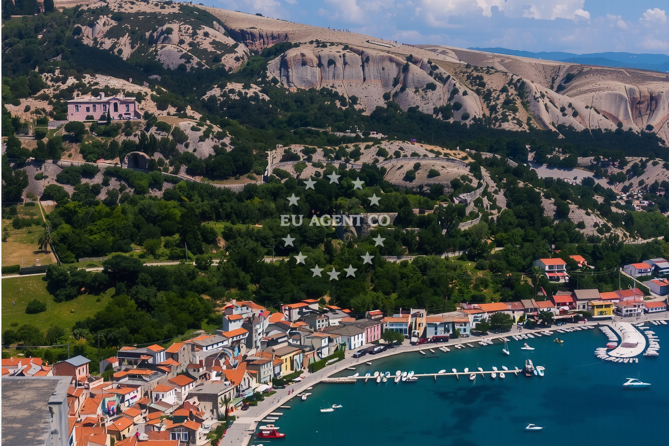 Additional view of Baška harbor in Harbour in Baška on the island Krk, Istria and Kvarner, Croatia photo 14
