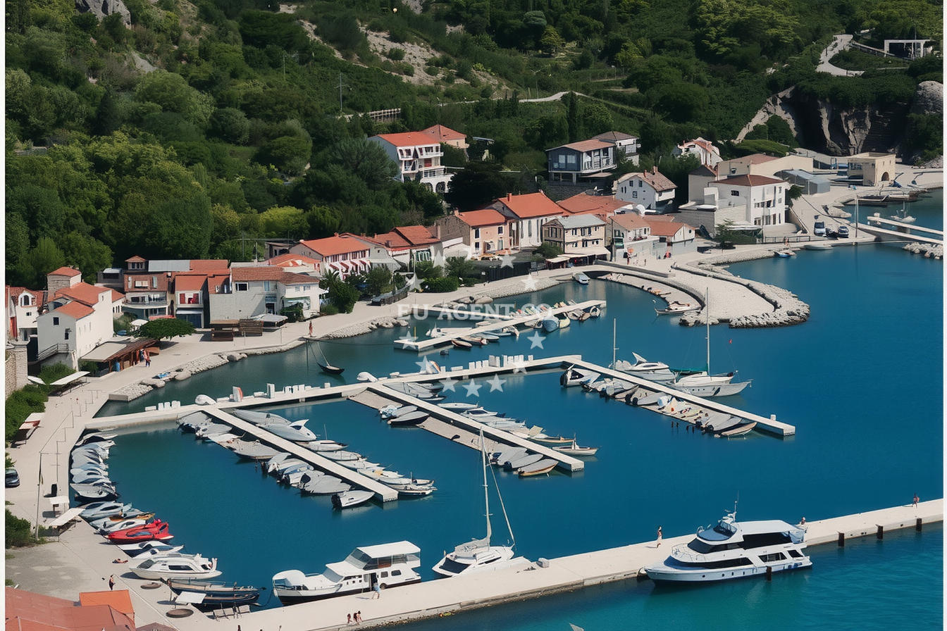 Additional view of Čižići harbor in Harbour in Čižići on the island Krk, Istria and Kvarner, Croatia photo 9