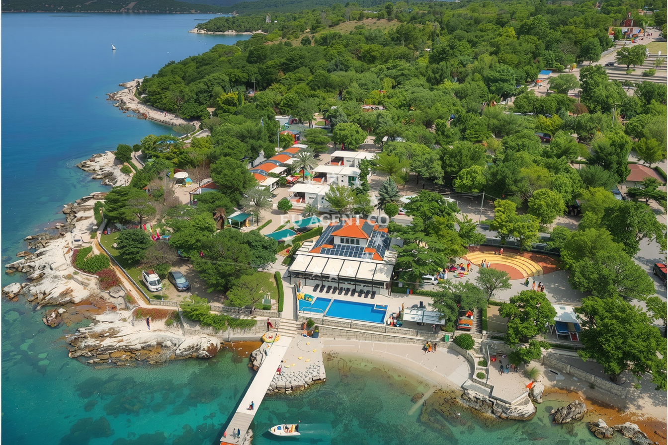 Additional view of Glavotok harbor in Harbour in Glavotok on the island Krk, Istria and Kvarner, Croatia photo 6
