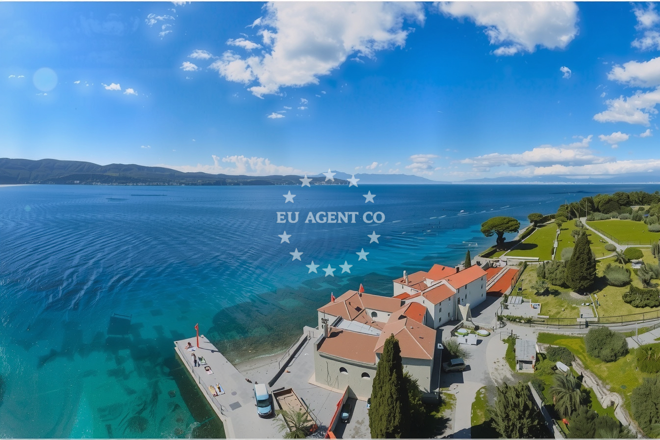 Additional view of Glavotok harbor in Harbour in Glavotok on the island Krk, Istria and Kvarner, Croatia photo 13