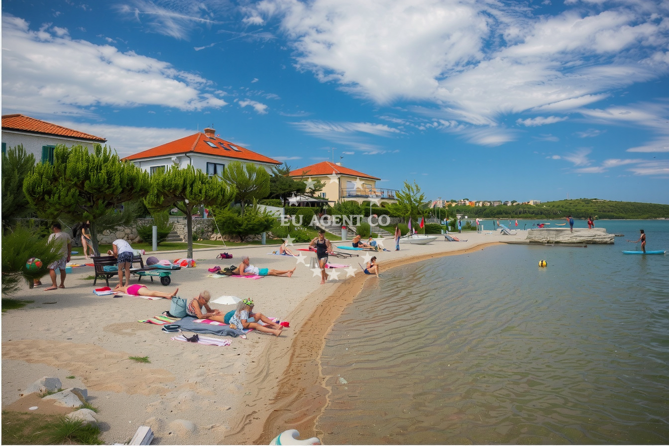 Additional view of Klimno harbor in Harbour in Klimno on the island Krk, Istria and Kvarner, Croatia photo 6