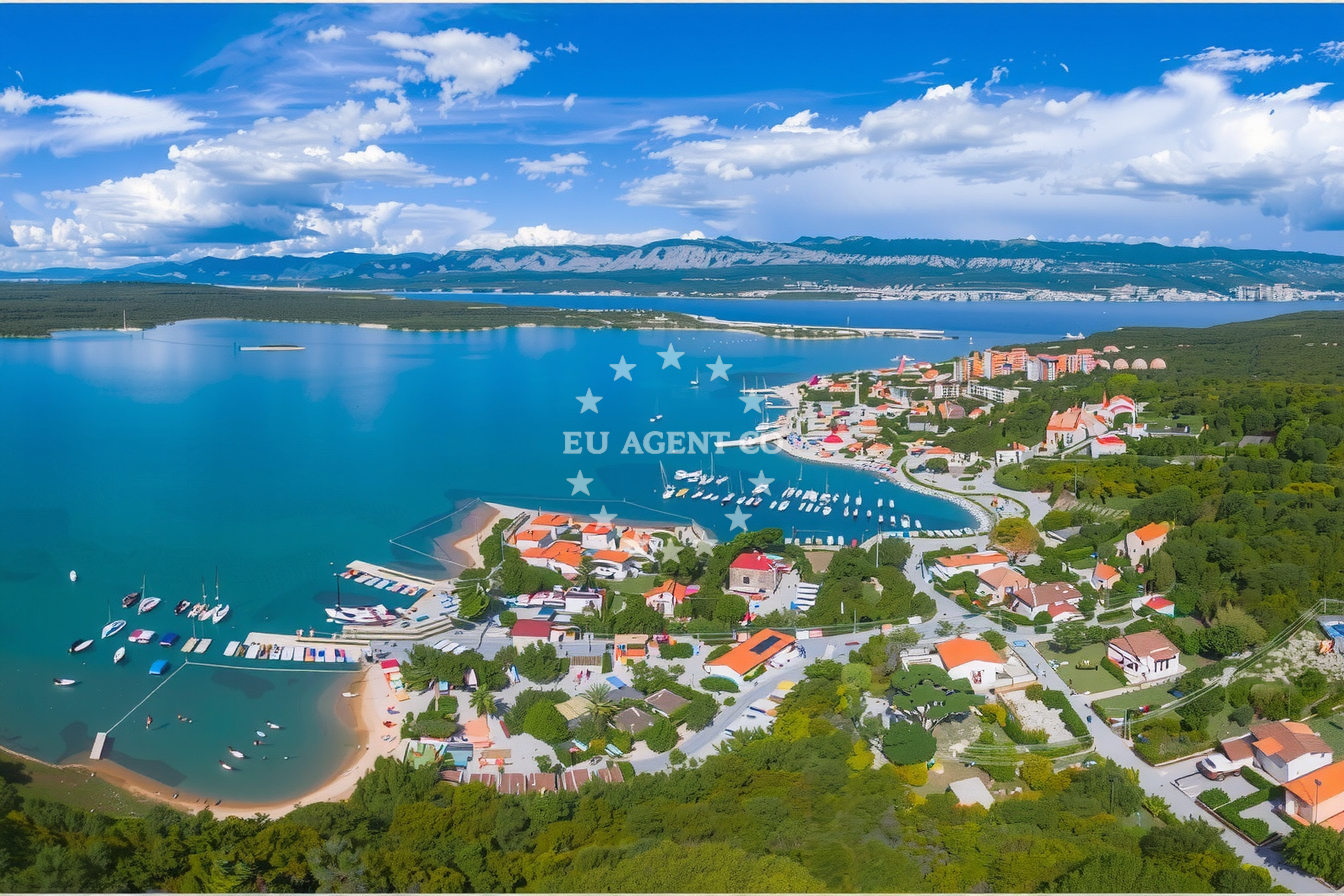 Additional view of Klimno harbor in Harbour in Klimno on the island Krk, Istria and Kvarner, Croatia photo 7