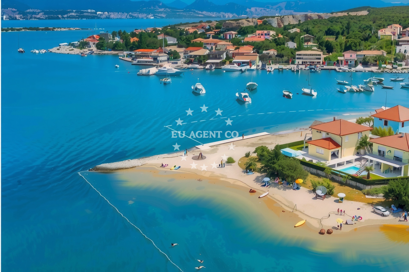 Additional view of Klimno harbor in Harbour in Klimno on the island Krk, Istria and Kvarner, Croatia photo 8