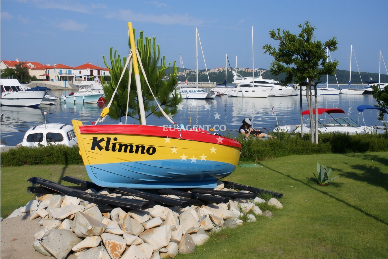 Additional view of Klimno harbor in Harbour in Klimno on the island Krk, Istria and Kvarner, Croatia photo 10