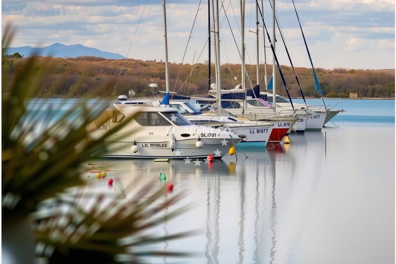 Additional view of Klimno harbor in Harbour in Klimno on the island Krk, Istria and Kvarner, Croatia photo 11