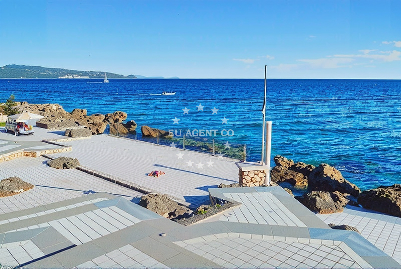 Additional view of Krk harbor in Harbour in Krk on the island Krk, Istria and Kvarner, Croatia photo 5