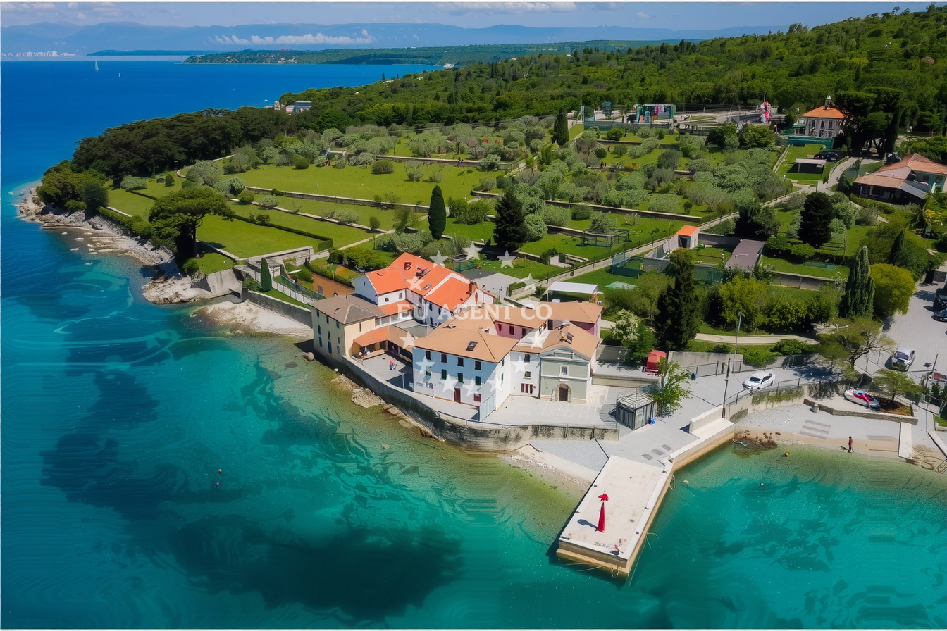 Additional view of Krk harbor in Harbour in Krk on the island Krk, Istria and Kvarner, Croatia photo 10
