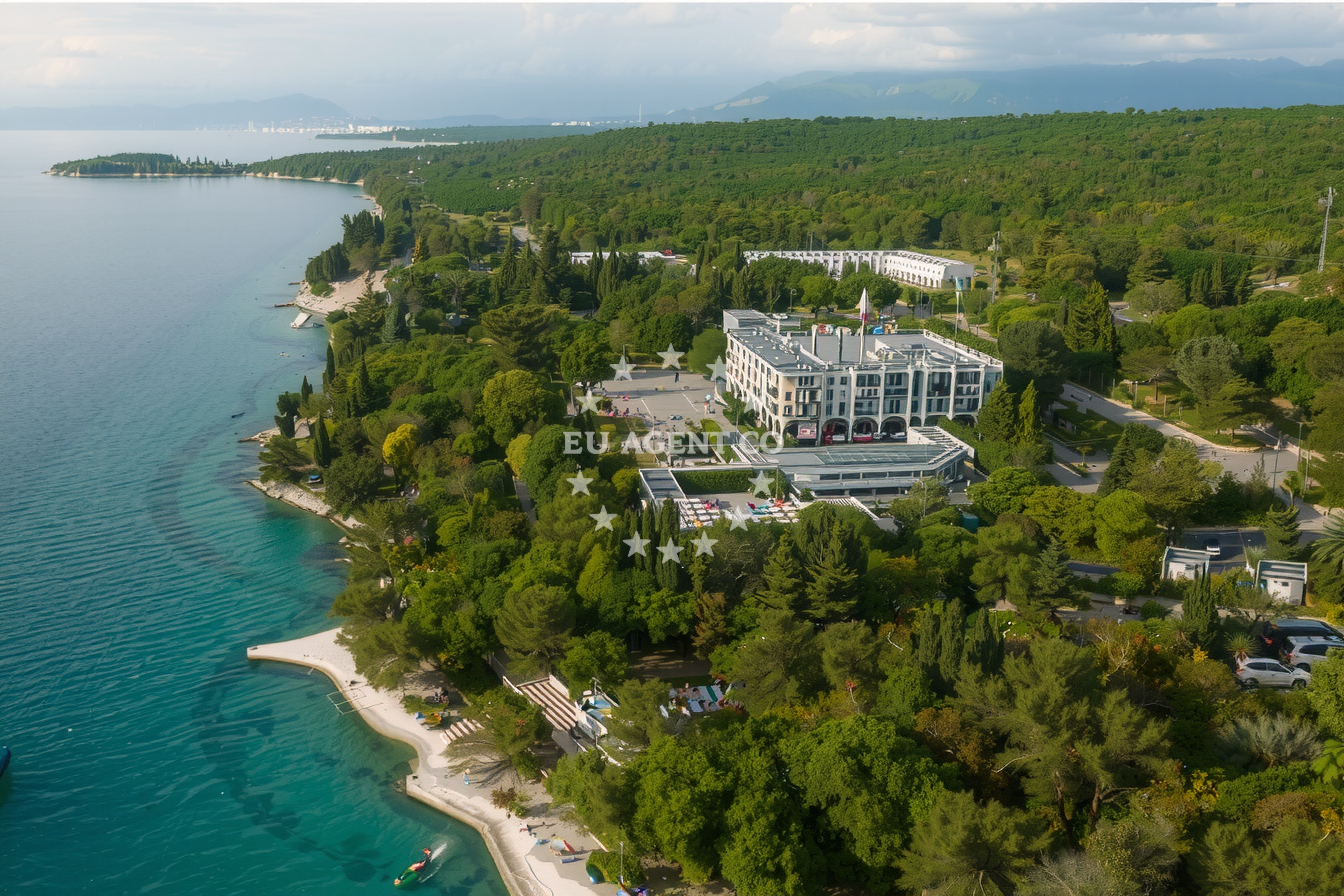 Additional view of Haludovo harbor in Harbour in Malinska on the island Krk, Istria and Kvarner, Croatia photo 9