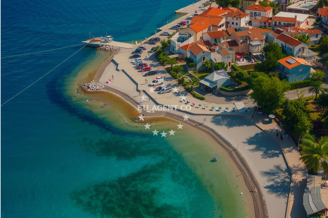 Additional view of Njivice harbor in Harbour in Njivice on the island Krk, Istria and Kvarner, Croatia photo 7