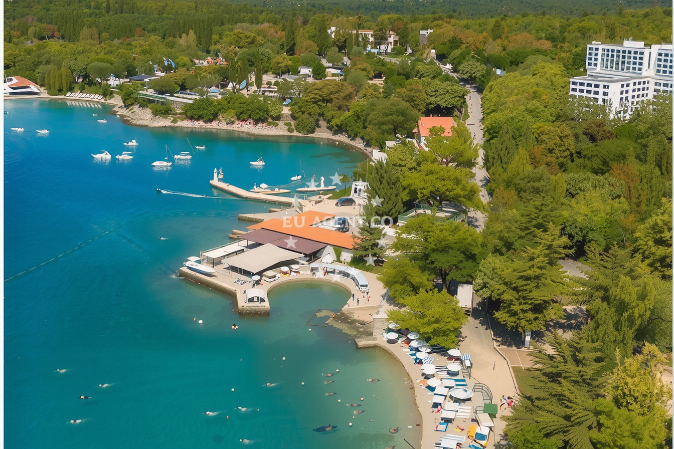 Additional view of Njivice harbor in Harbour in Njivice on the island Krk, Istria and Kvarner, Croatia photo 8