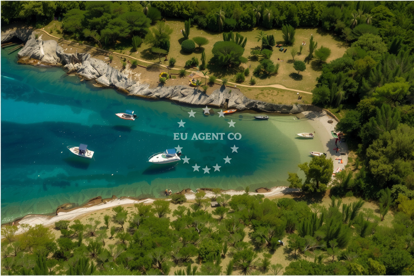 Additional view of Porat harbor in Harbour in Porat on the island Krk, Istria and Kvarner, Croatia photo 11