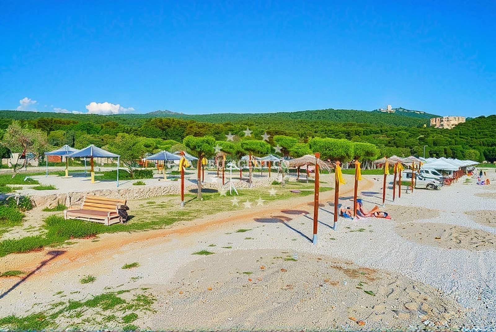 Additional view of Punat harbor in Harbour in Punat on the island Krk, Istria and Kvarner, Croatia photo 5