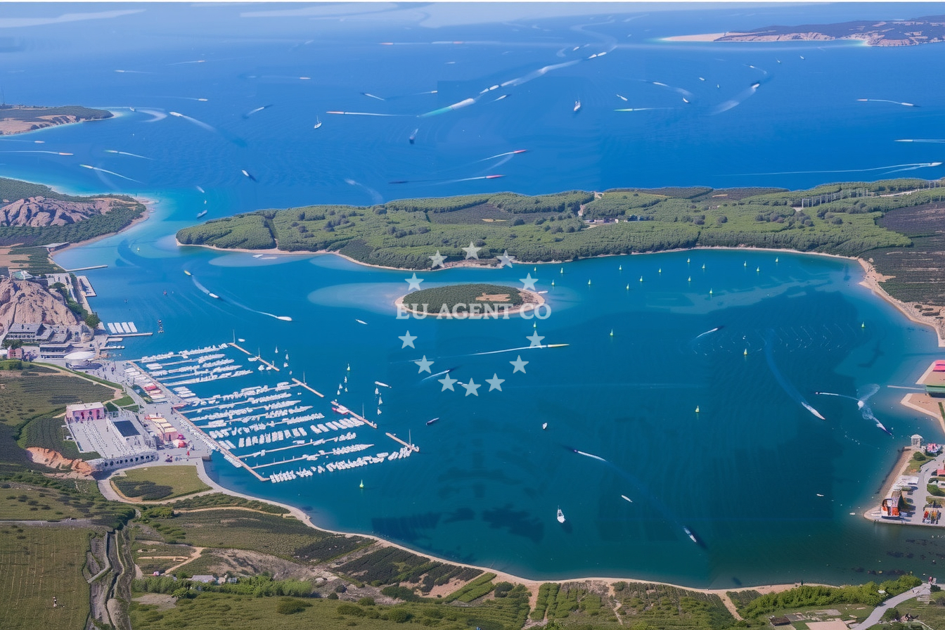 Additional view of Punat harbor in Harbour in Punat on the island Krk, Istria and Kvarner, Croatia photo 7
