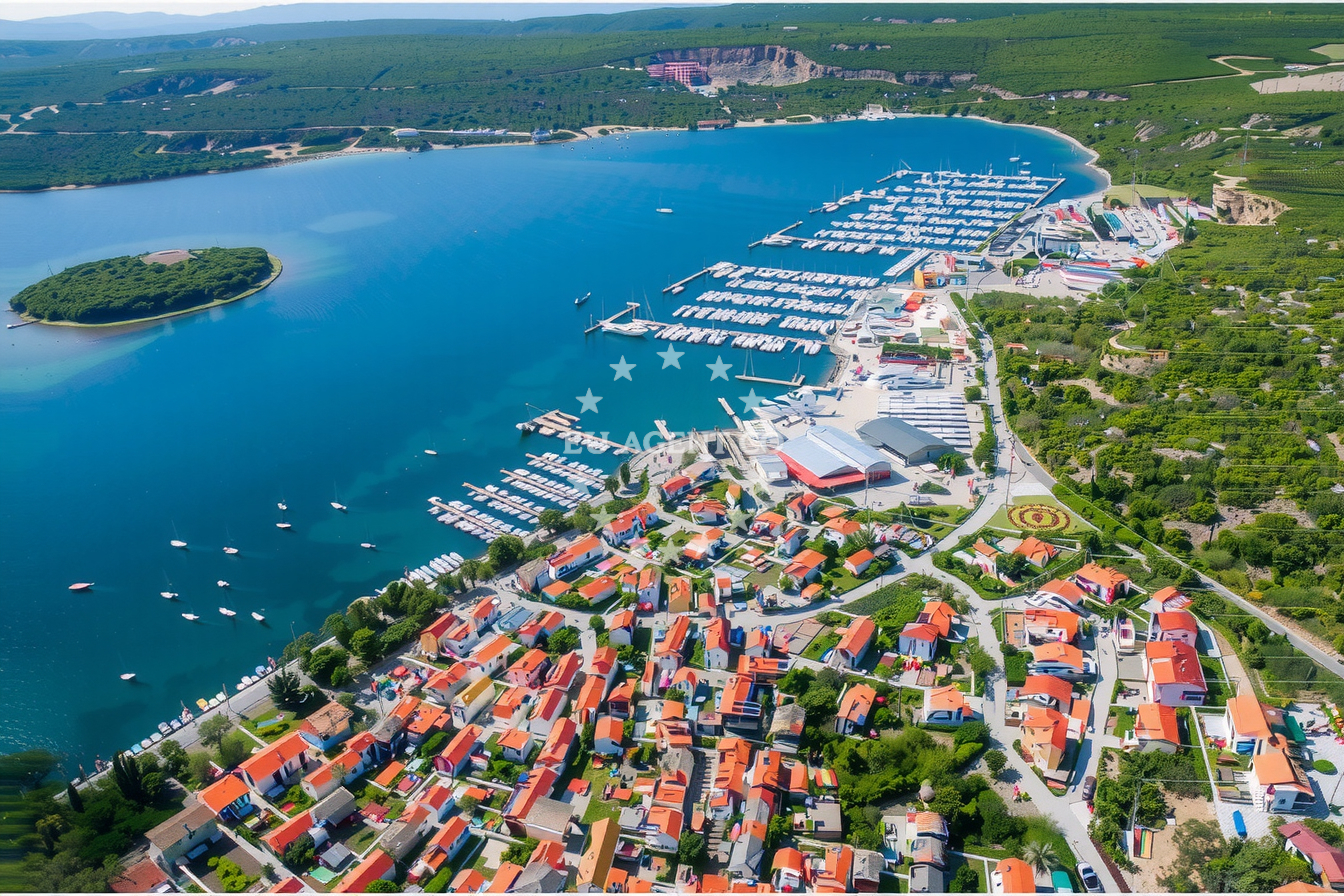 Additional view of Punat harbor in Harbour in Punat on the island Krk, Istria and Kvarner, Croatia photo 12