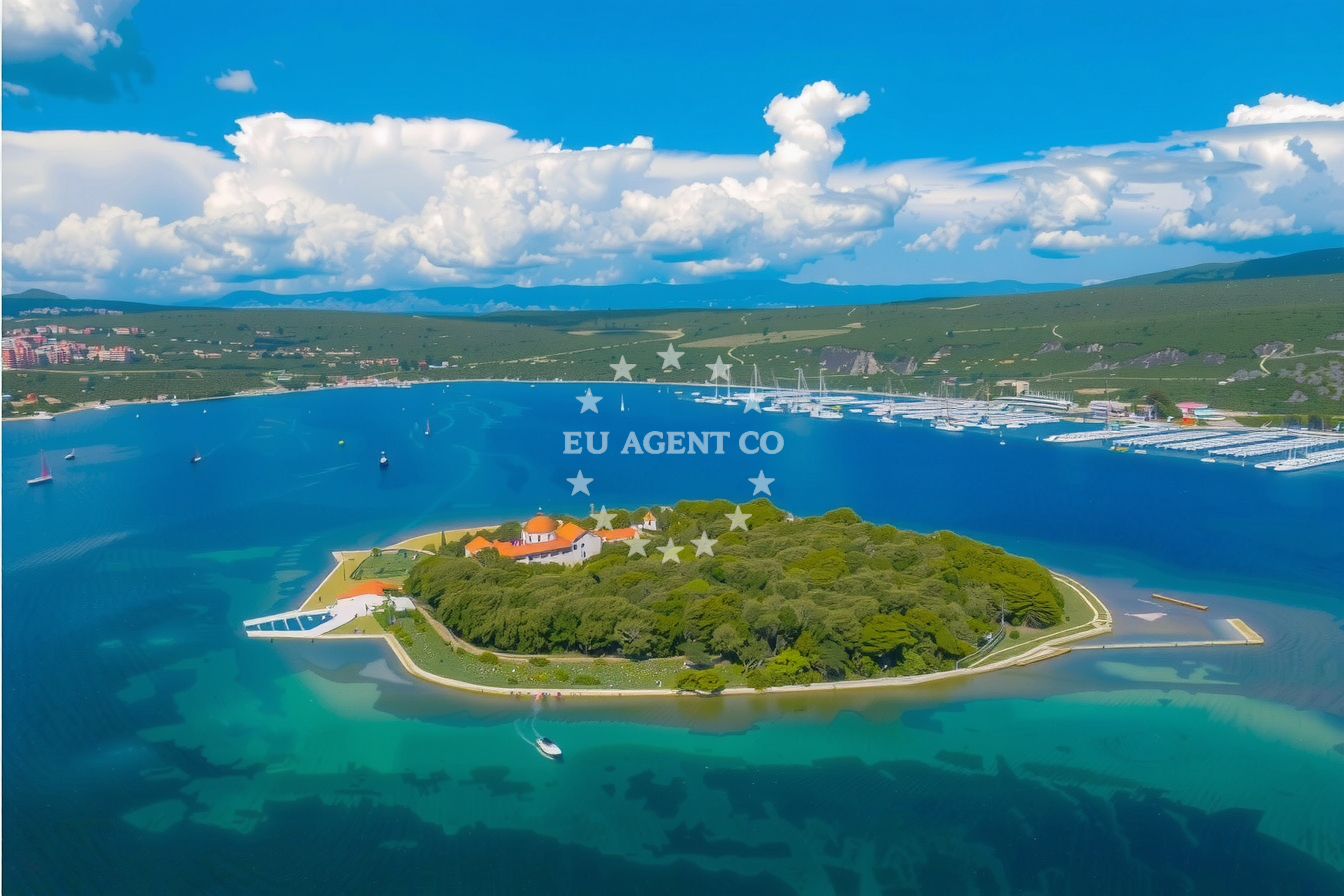 Additional view of Punat harbor in Harbour in Punat on the island Krk, Istria and Kvarner, Croatia photo 15