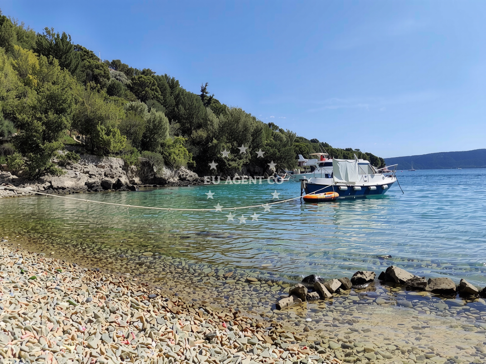 Additional view of Valbiska harbor in Harbour on the island Krk, Istria and Kvarner, Croatia photo 5