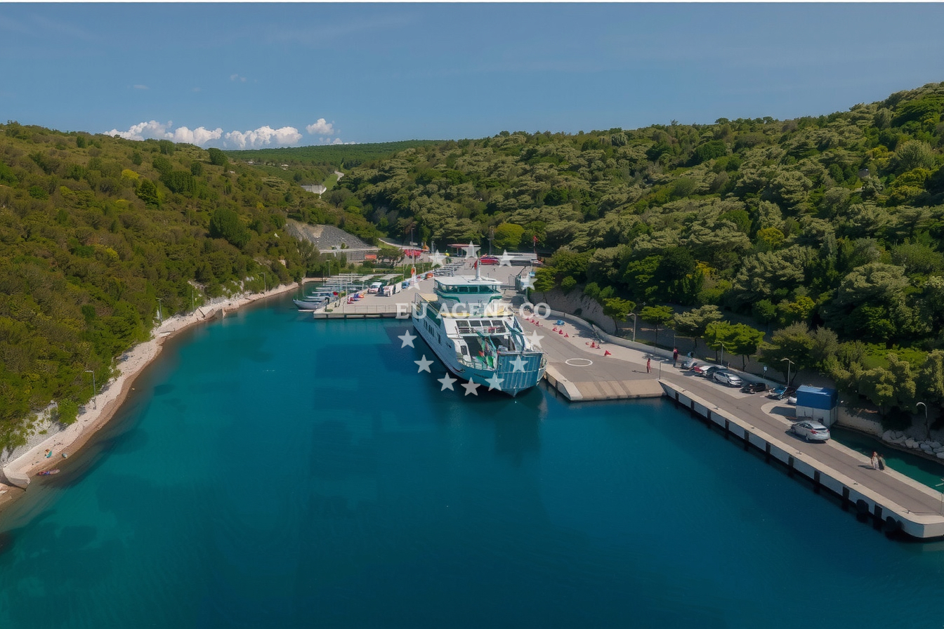 Additional view of Valbiska harbor in Harbour on the island Krk, Istria and Kvarner, Croatia photo 11