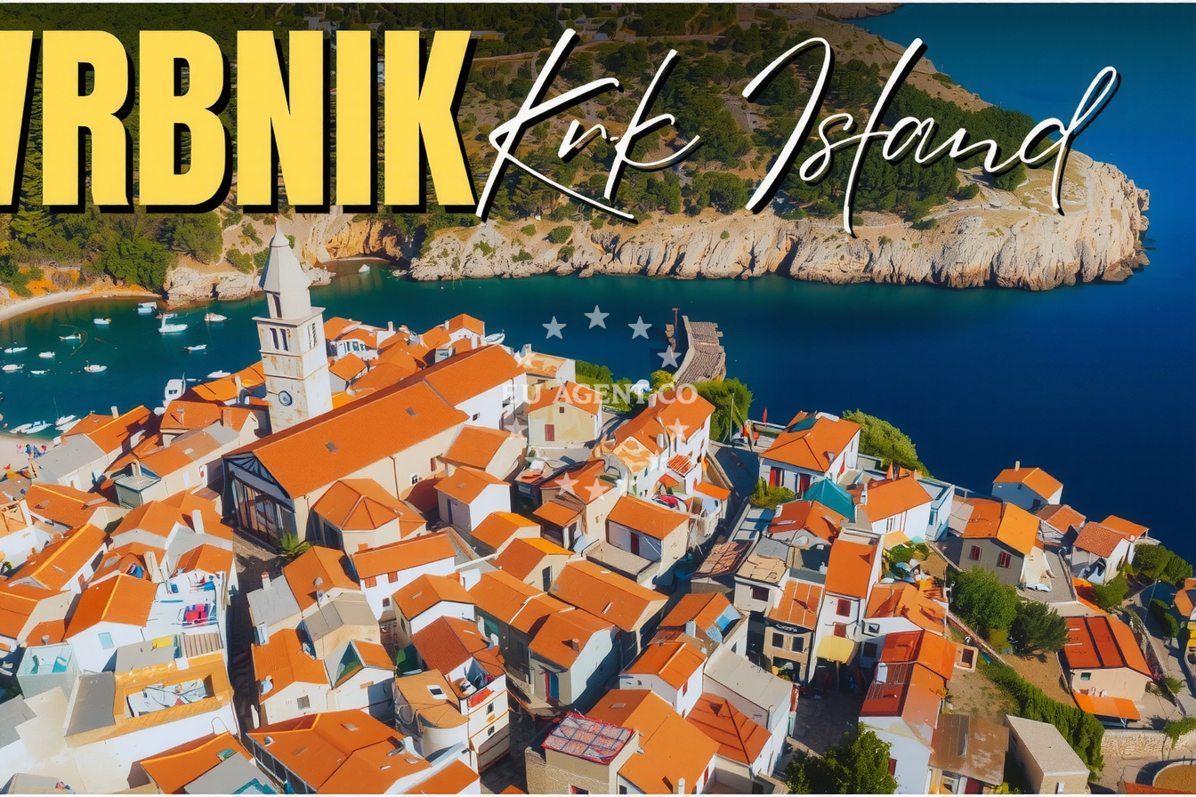 Additional view of Vrbnik harbor in Harbour in Vrbnik on the island Krk, Istria and Kvarner, Croatia photo 8