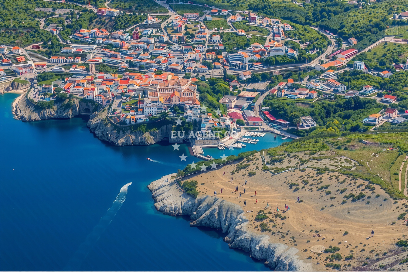 Additional view of Vrbnik harbor in Harbour in Vrbnik on the island Krk, Istria and Kvarner, Croatia photo 12