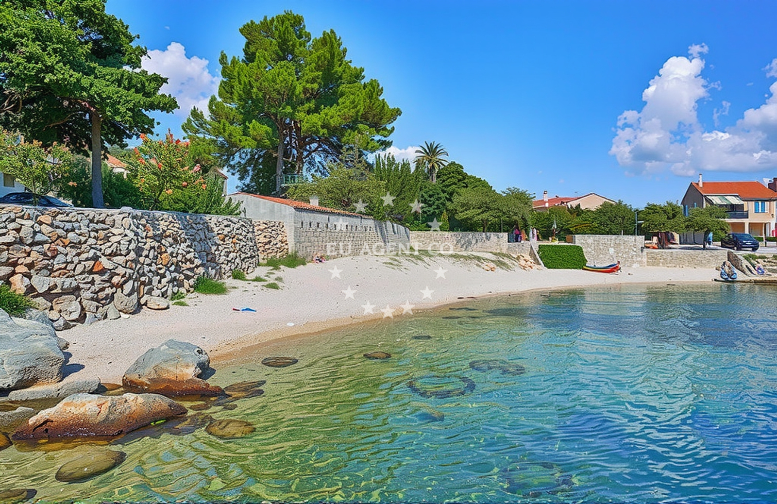 Additional view of Nerezine harbor in Harbour in Nerezine on the island Lošinj, Istria and Kvarner, Croatia photo 10