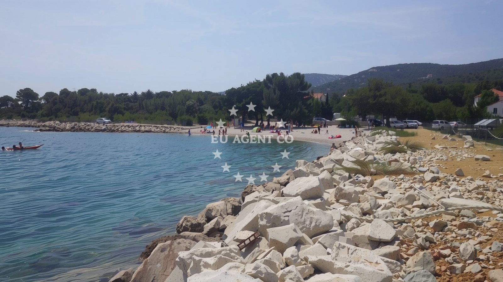 Additional view of Nerezine harbor in Harbour in Nerezine on the island Lošinj, Istria and Kvarner, Croatia photo 11