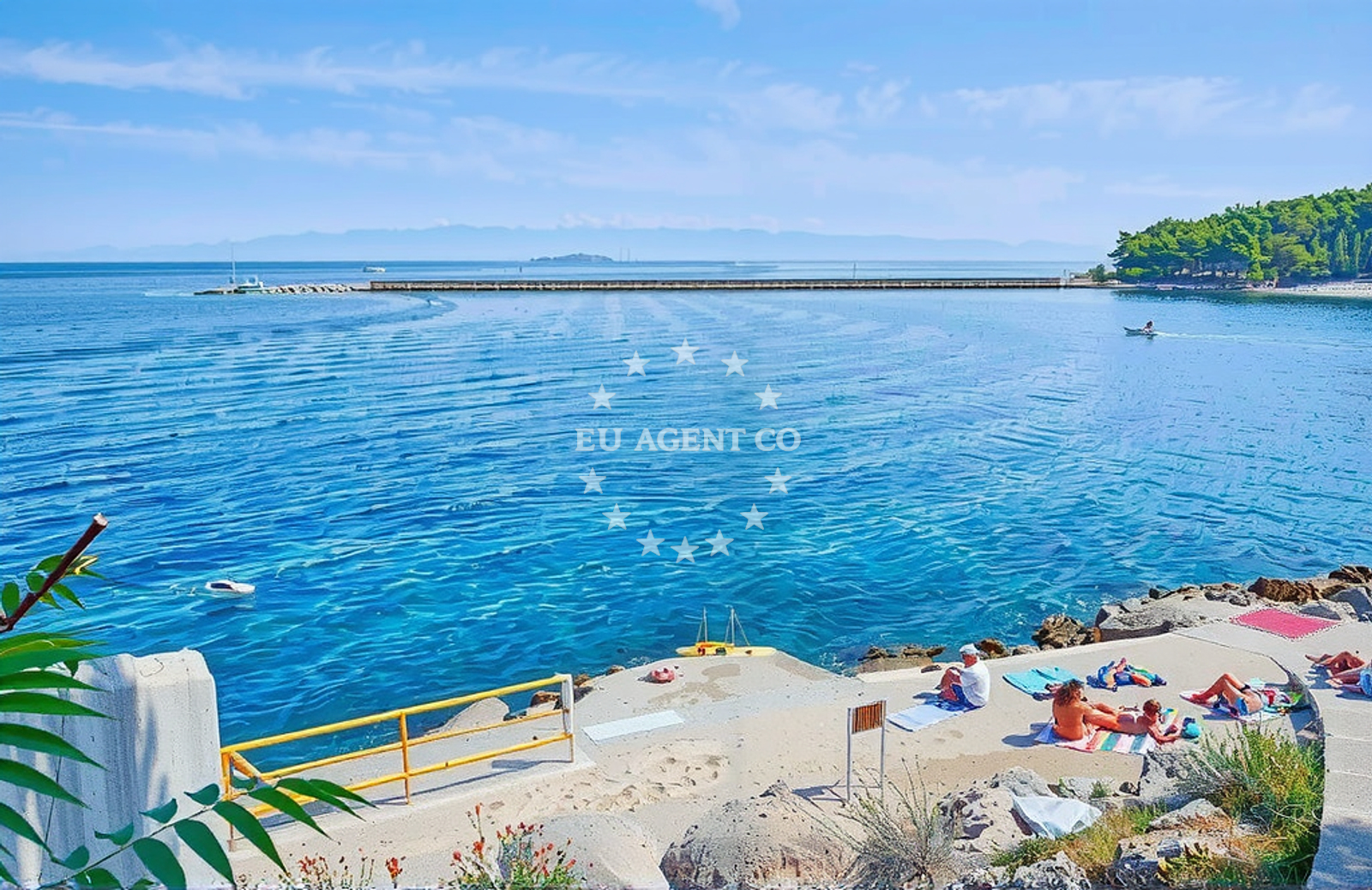 Additional view of Rovenska harbor in Harbour in Veli Lošinj on the island Lošinj, Istria and Kvarner, Croatia photo 4