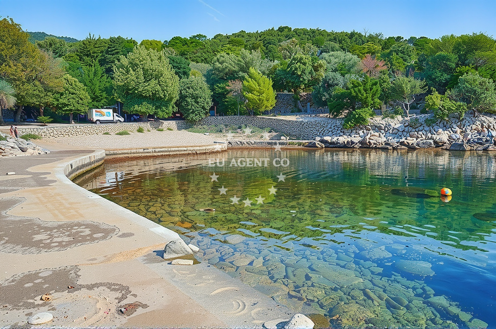Additional view of Rovenska harbor in Harbour in Veli Lošinj on the island Lošinj, Istria and Kvarner, Croatia photo 6