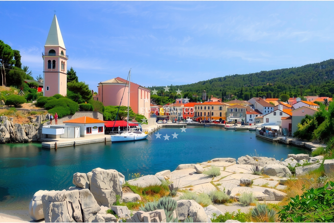 Additional view of Rovenska harbor in Harbour in Veli Lošinj on the island Lošinj, Istria and Kvarner, Croatia photo 8