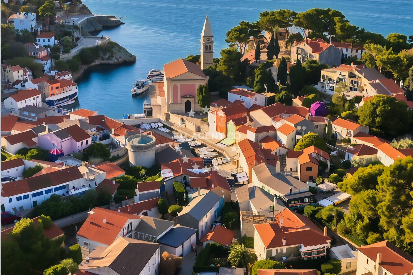 Additional view of Rovenska harbor in Harbour in Veli Lošinj on the island Lošinj, Istria and Kvarner, Croatia photo 9