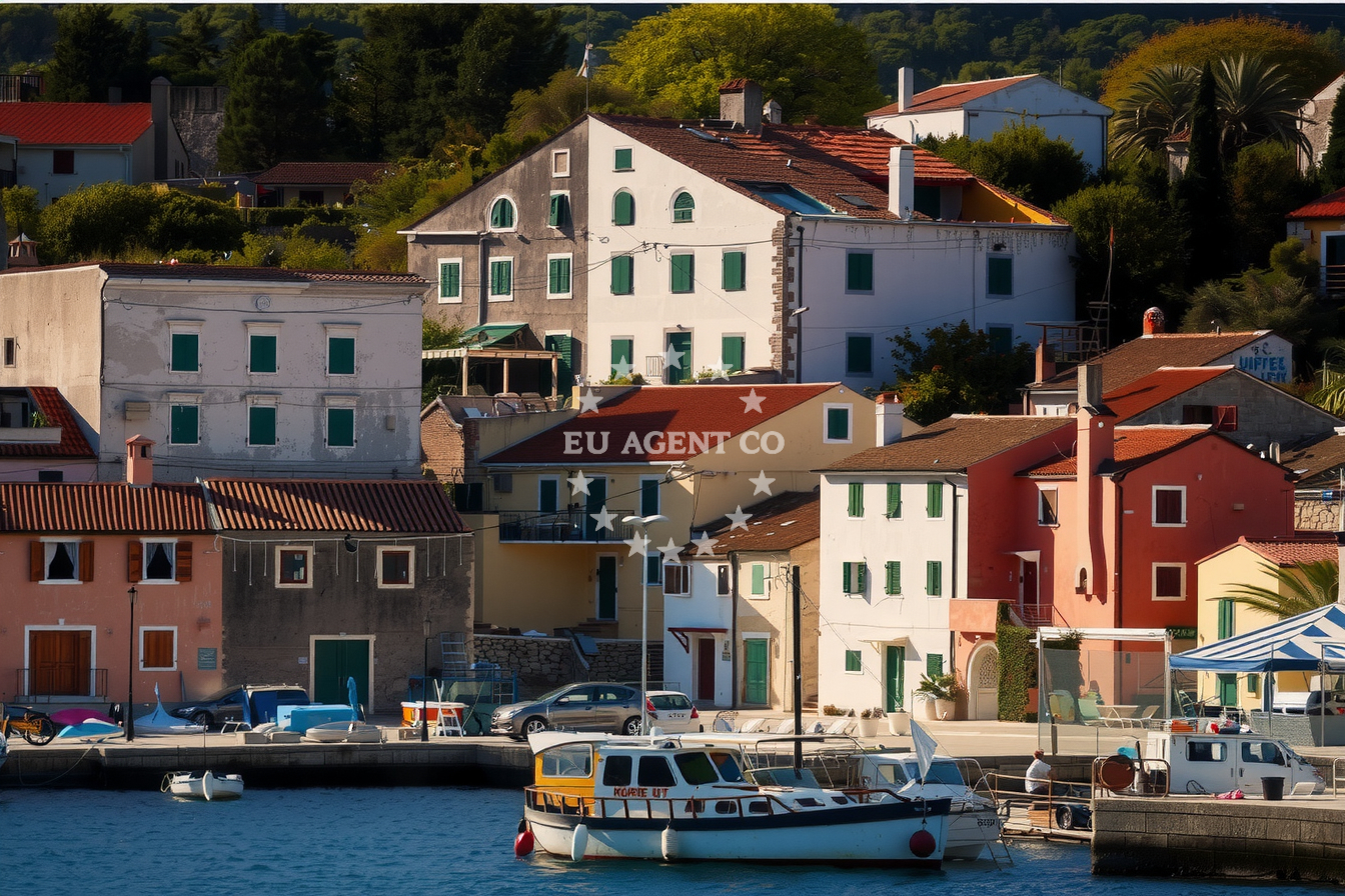 Additional view of Rovenska harbor in Harbour in Veli Lošinj on the island Lošinj, Istria and Kvarner, Croatia photo 12