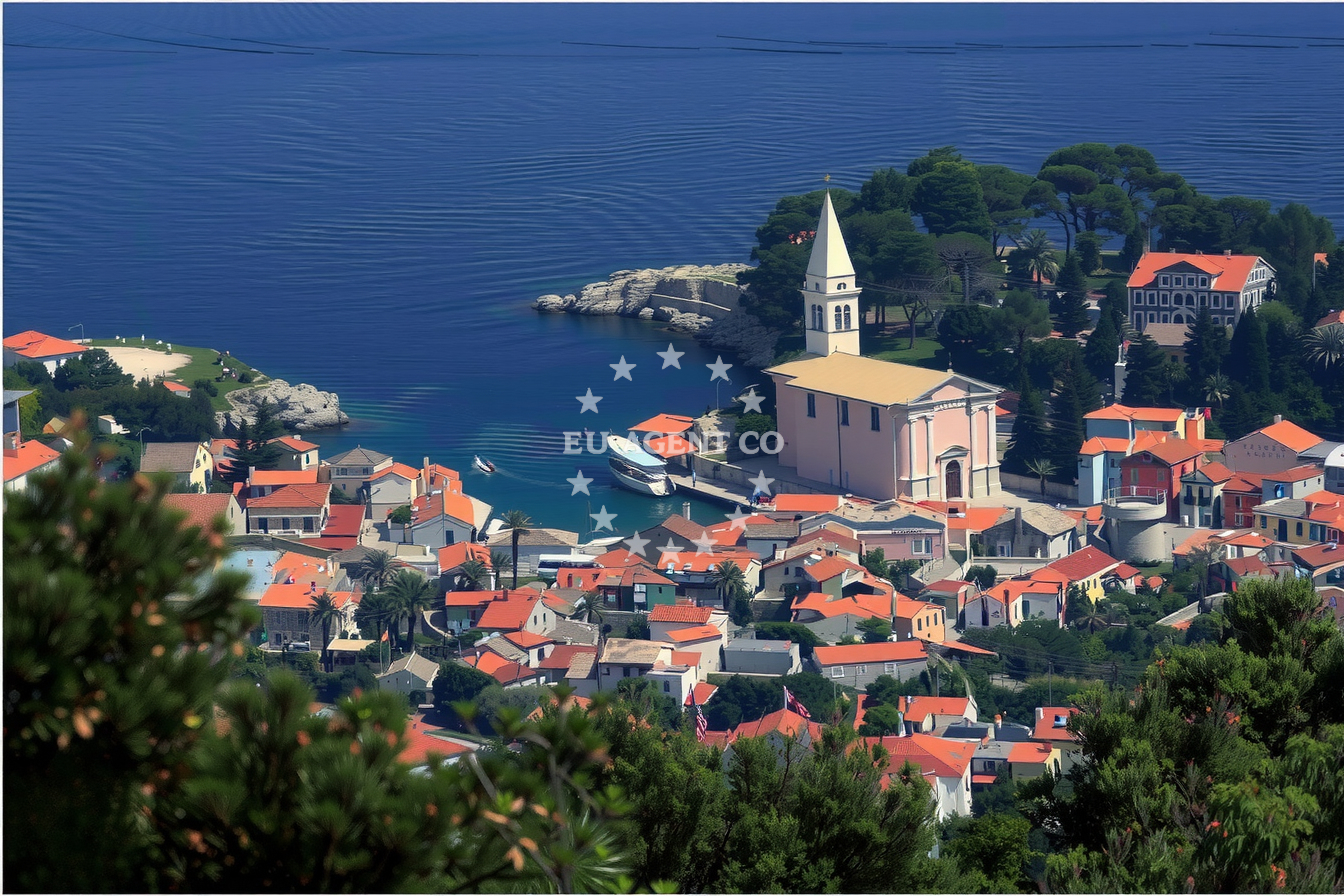 Additional view of Rovenska harbor in Harbour in Veli Lošinj on the island Lošinj, Istria and Kvarner, Croatia photo 14