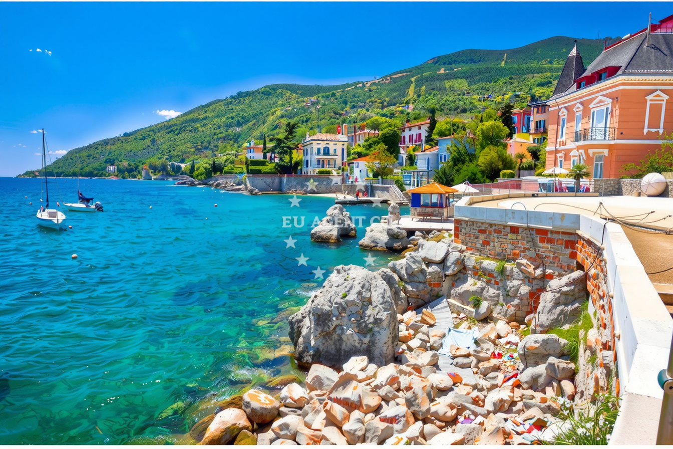 Additional view of Lovran harbor in Harbour in Lovran, Istria and Kvarner, Croatia photo 7
