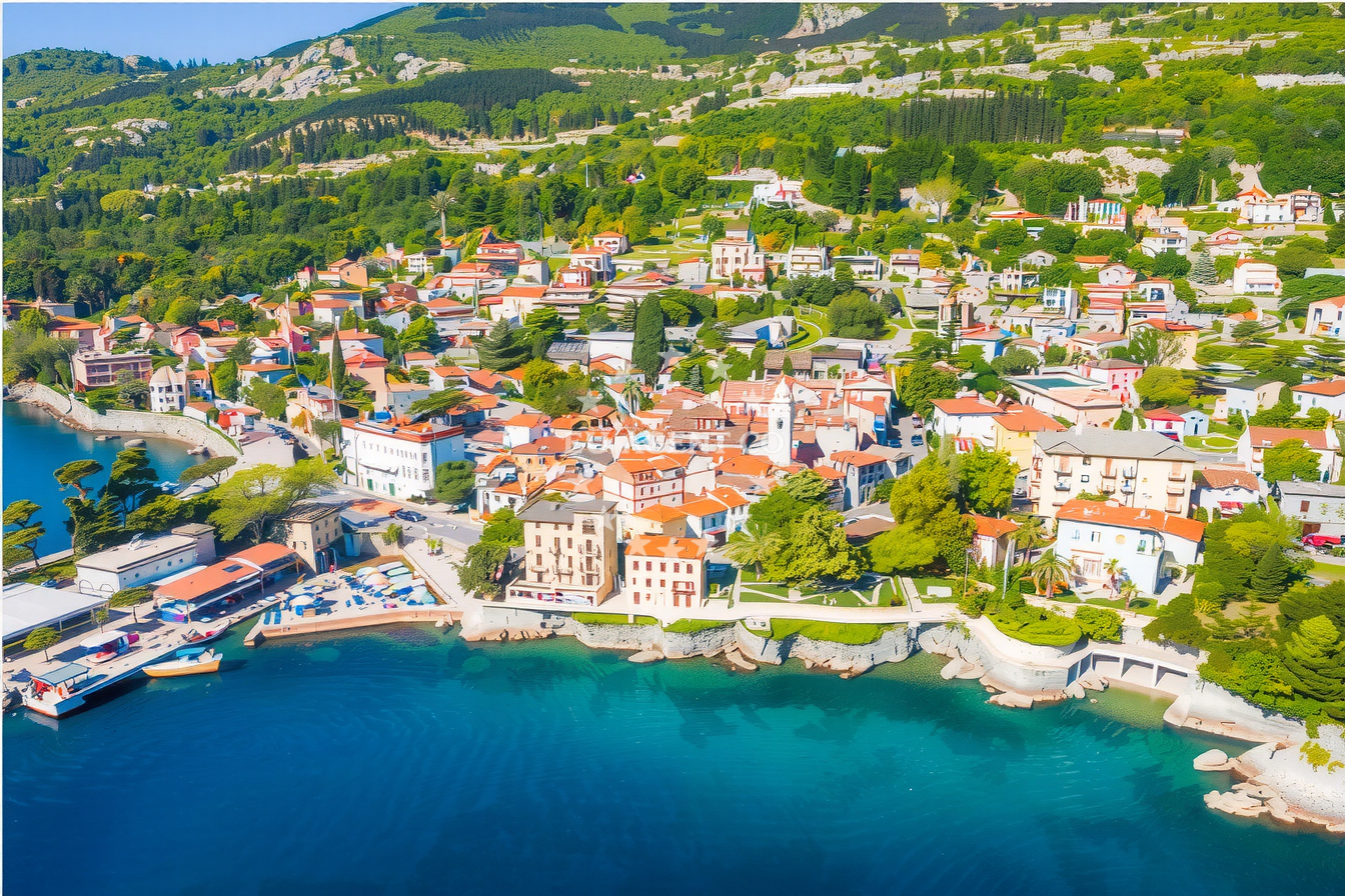 Additional view of Lovran harbor in Harbour in Lovran, Istria and Kvarner, Croatia photo 10